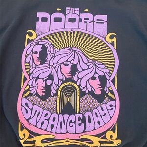 H&M The Doors Strange Days Crew Sweatshirt Dark Gray Size XXL